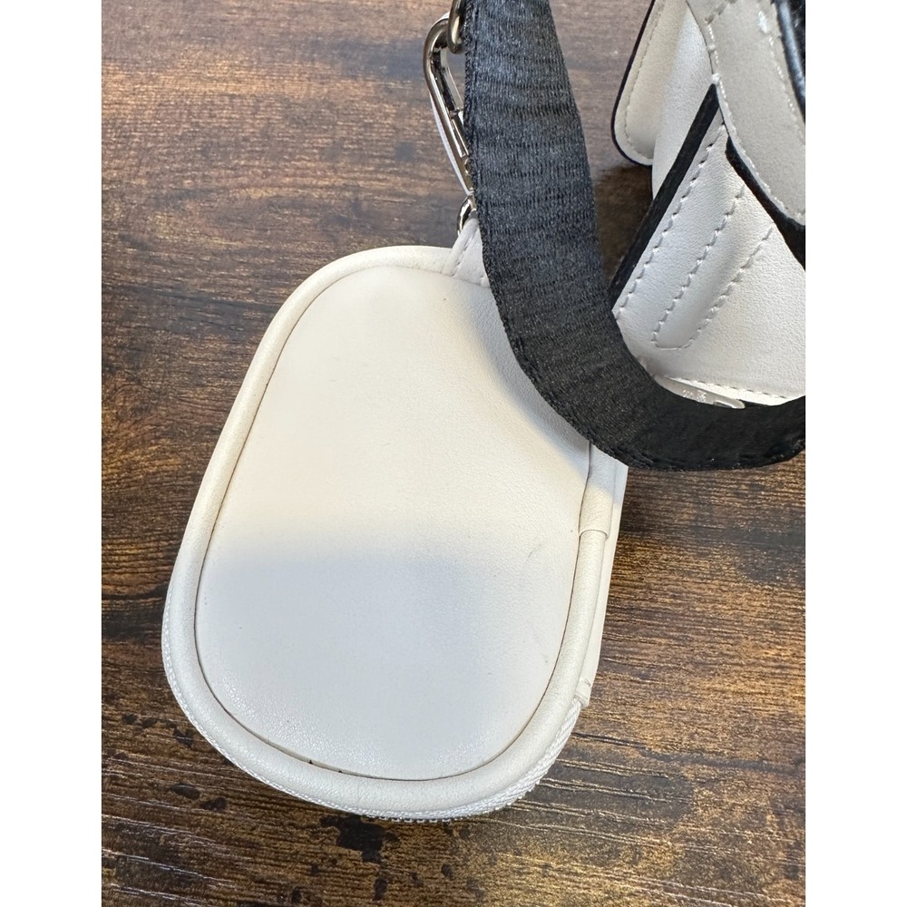 Steve Madden Bevelyn Mini Crossbody Bag w/ Logo Strap & Pouch One Size Vanilla - Picture 4 of 16